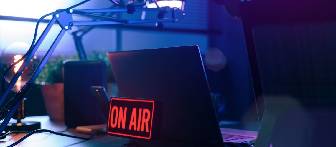 Streaming para rádio.